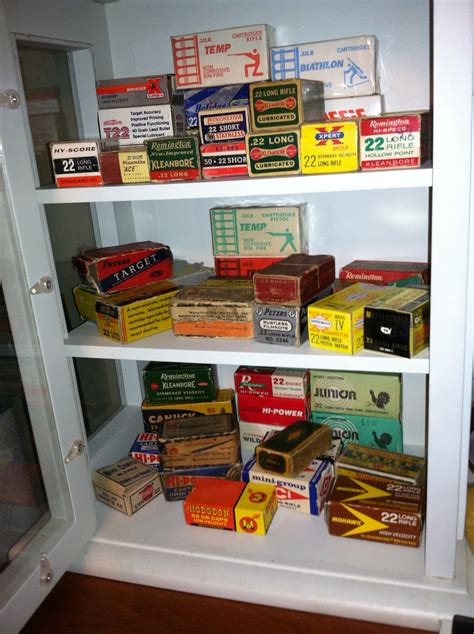 Vintage Outdoors: .22 Ammo and Box Collecting